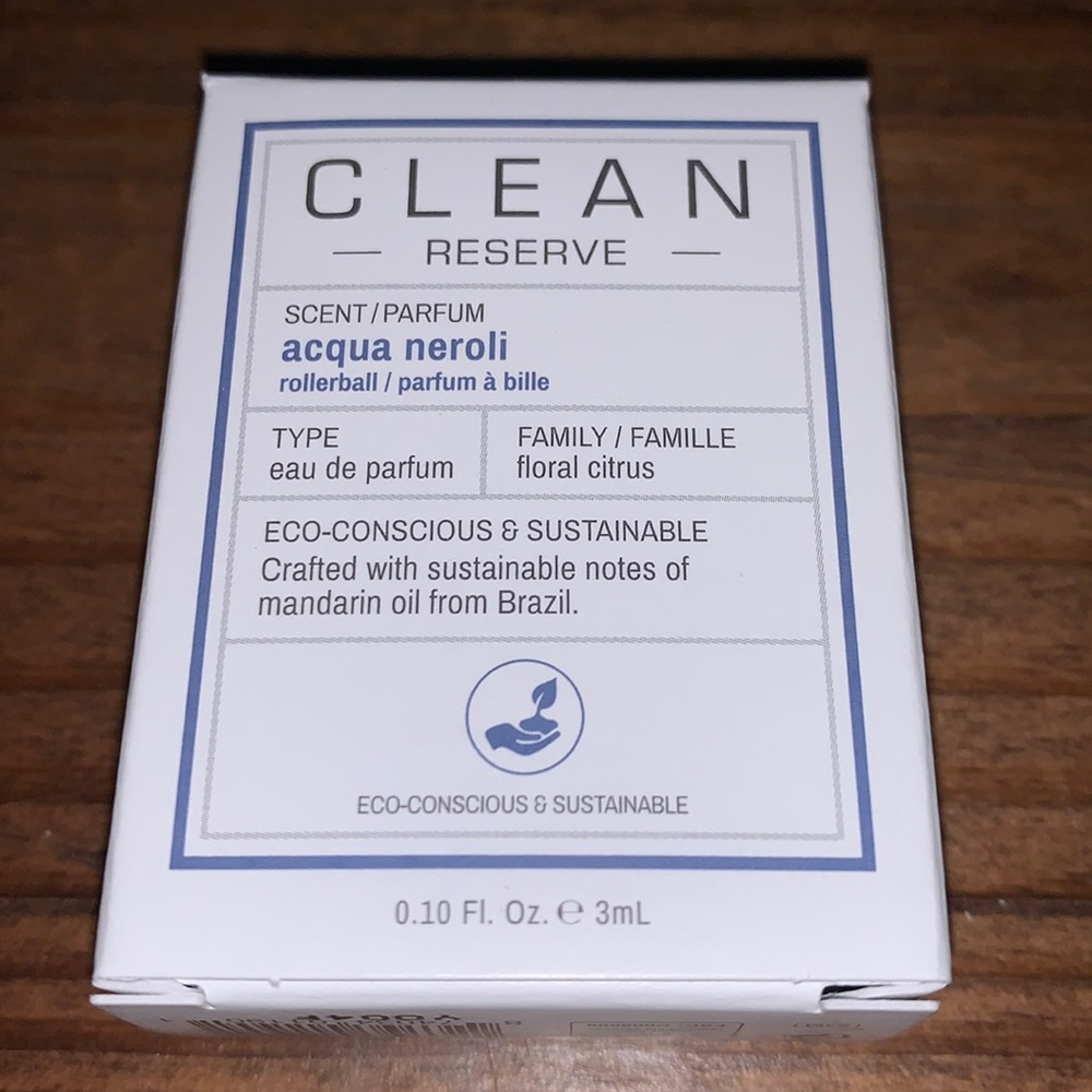 Clean Reserve Acqua Neroli Travel Size